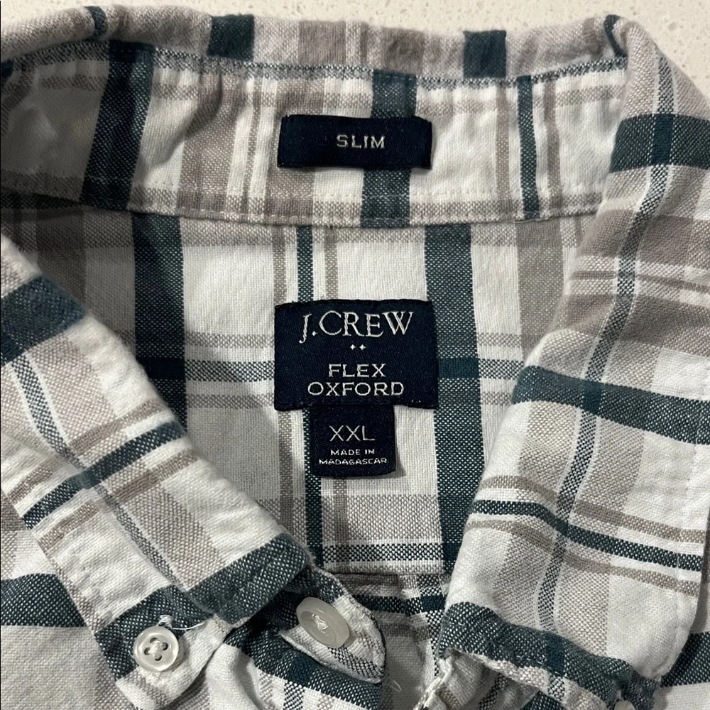 J.Crew Plaid Button-Down Shirt